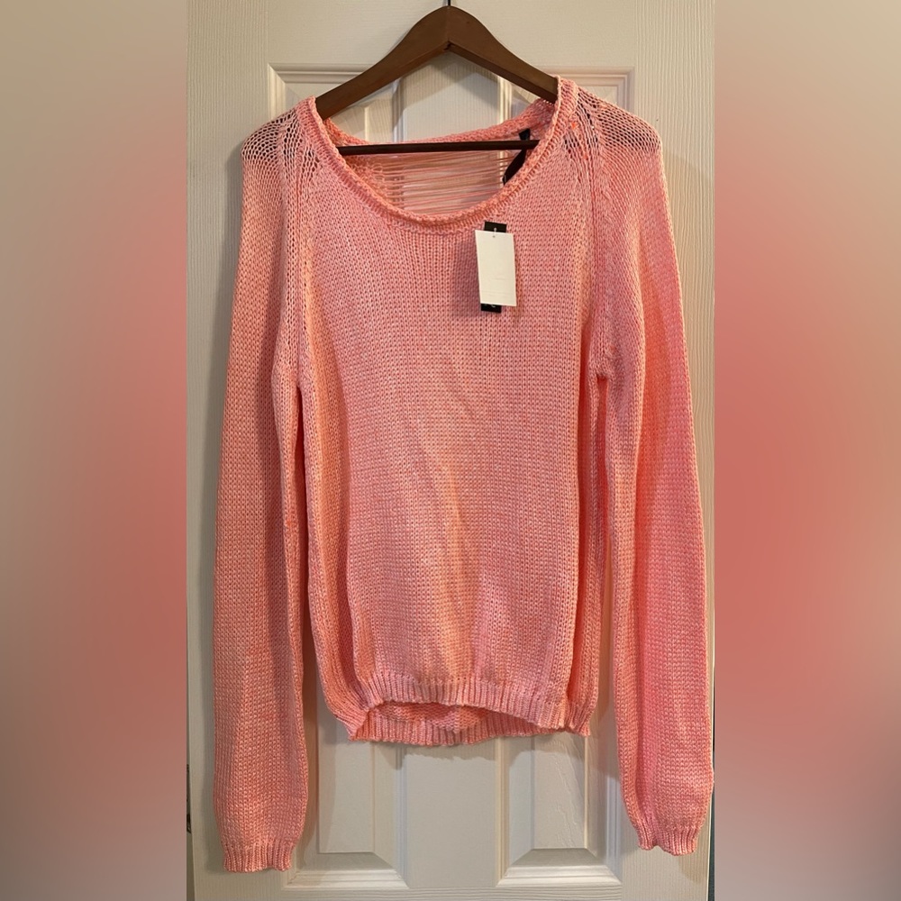 Coral Light weight sweater